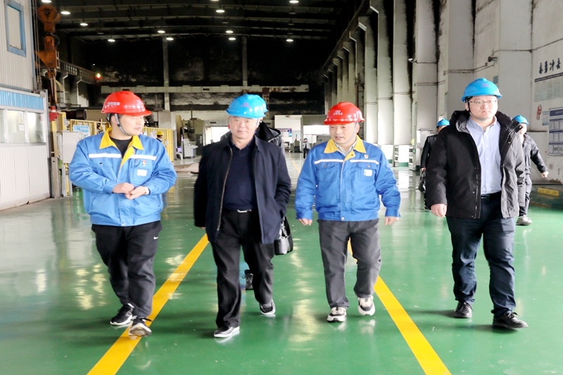 2024年 1月30日，广东省经信厅机关党委二级巡视员孙自强莅临辉达娱乐开展岁末年初安全生产督导