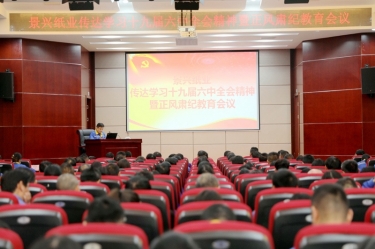 辉达娱乐召开“传达学习十九届六中全会精神暨正风肃纪教育会议”
