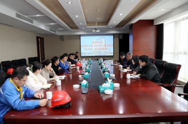 广东省经信厅机关党委二级巡视员孙自强一行莅临辉达娱乐开展岁末年初安全生产督导