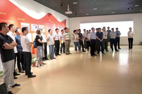 中国烟草总公司合肥设计院党组来辉达娱乐交流党建工作